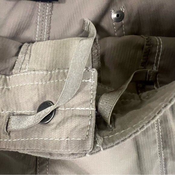 KUHL Outdoor Tan Hiking Shorts | Snap Button, Zip & Drawstring | Women’s Sz 10 - Picture 5 of 10